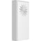 Ekena Millwork Standard Foster Flower Plinth Block With Rounded Edge, 3"W x 6"H x 1"P PBP030X060X100FOS11 - alternate 1